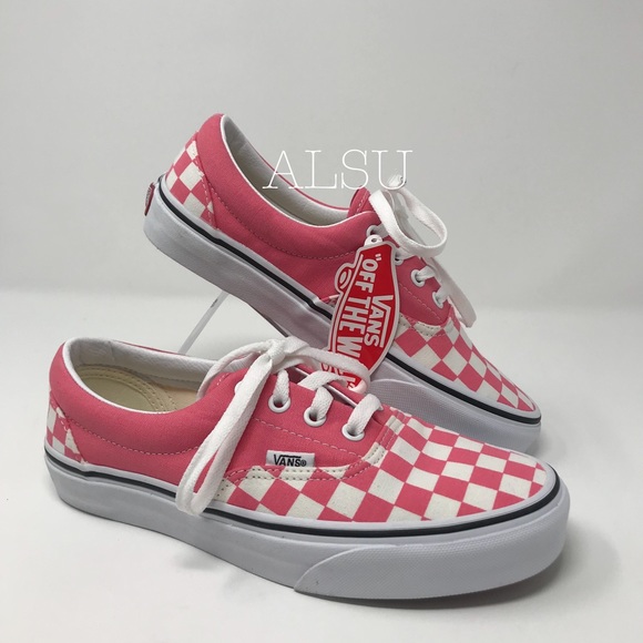 strawberry vans checkerboard